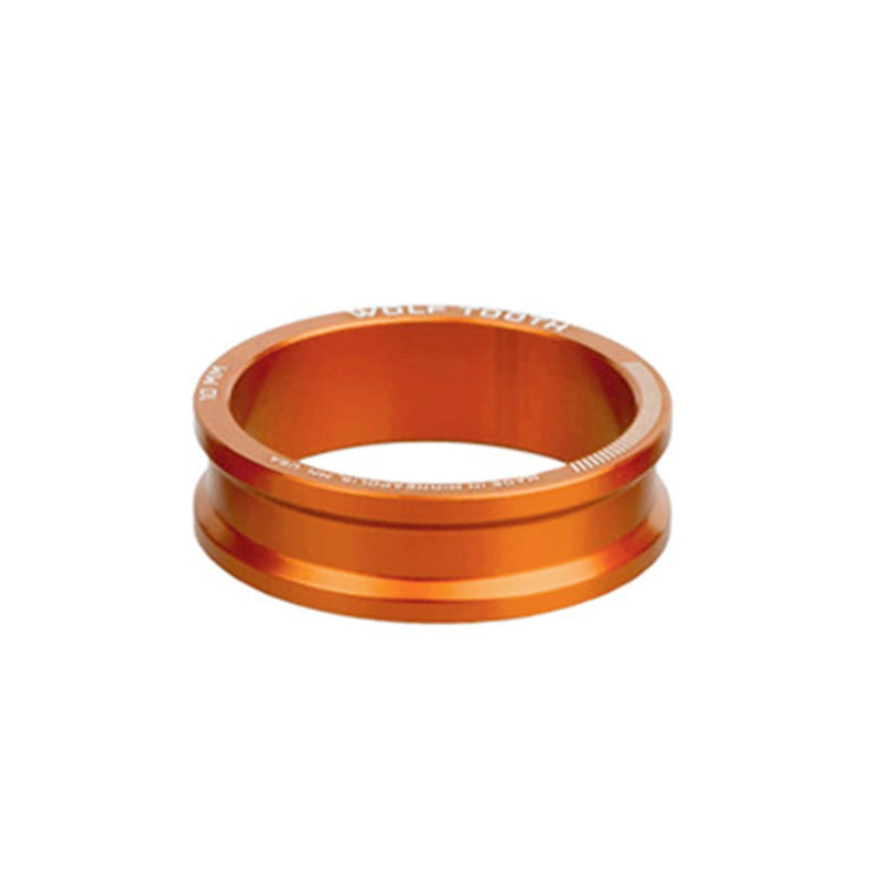 Load image into Gallery viewer, Pack of 2 Wolf Tooth Precision Headset Spacers 10mm Orange
