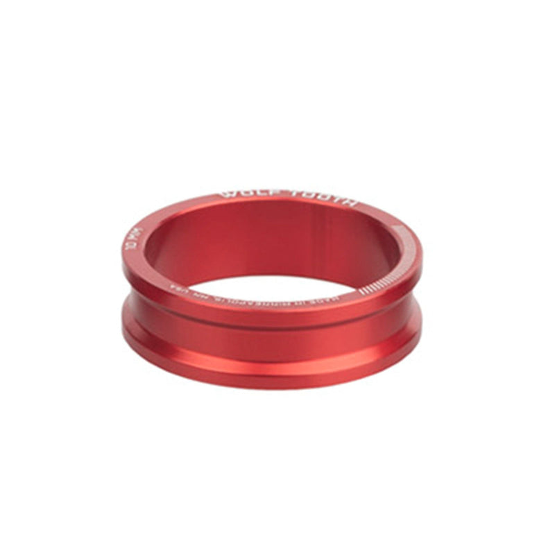 Load image into Gallery viewer, Pack of 2 Wolf Tooth Precision Headset Spacers 10mm Red
