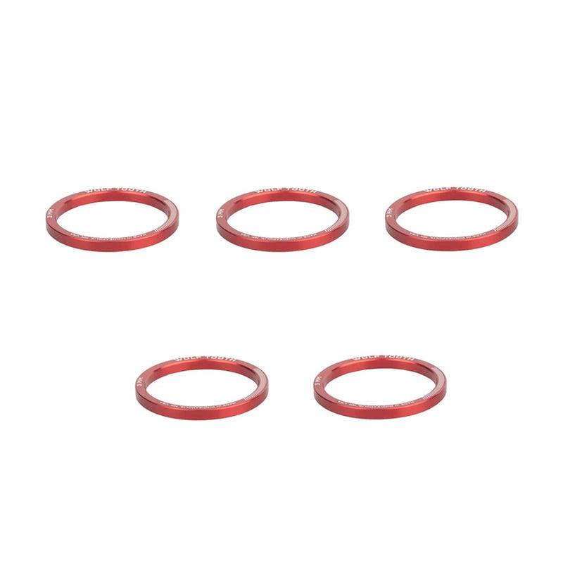 Load image into Gallery viewer, Wolf-Tooth-Precision-Headset-Stack-Spacer-5-Pack-Headset-Stack-Spacer-BMX-Bike-Mountain-Bike-Road-Bike-HD0240
