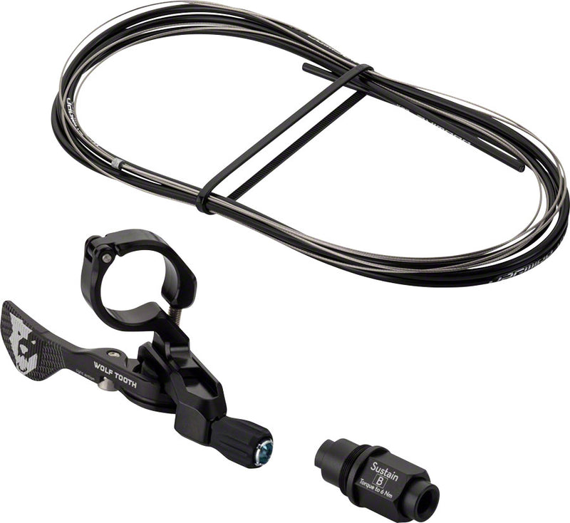 Load image into Gallery viewer, Wolf-Tooth-Sustain-for-Reverb-B1-22.2mm-Clamp-Dropper-Seatpost-Remote-Mountain-Bike-ST0085

