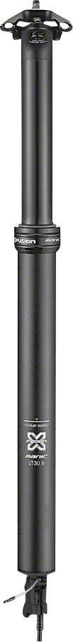 Load image into Gallery viewer, X-Fusion Manic Gravel Dropper Seatpost - 27.2mm, 50mm, Black,
