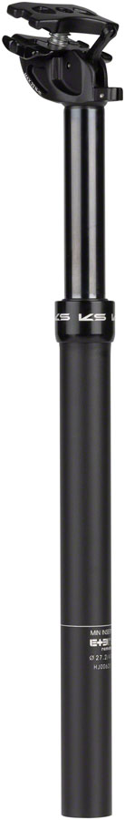 Load image into Gallery viewer, KS eTEN Dropper Seatpost - 27.2mm, 100mm, Black - Remote Not Included
