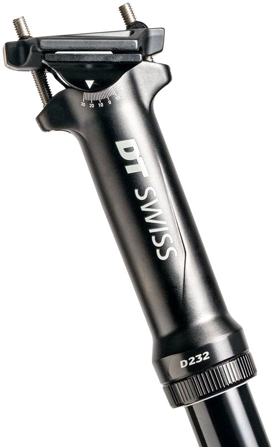 Load image into Gallery viewer, DT Swiss D 232 Dropper Seatpost  - 27.2, 60mm, Black, L1 Trigger HB
