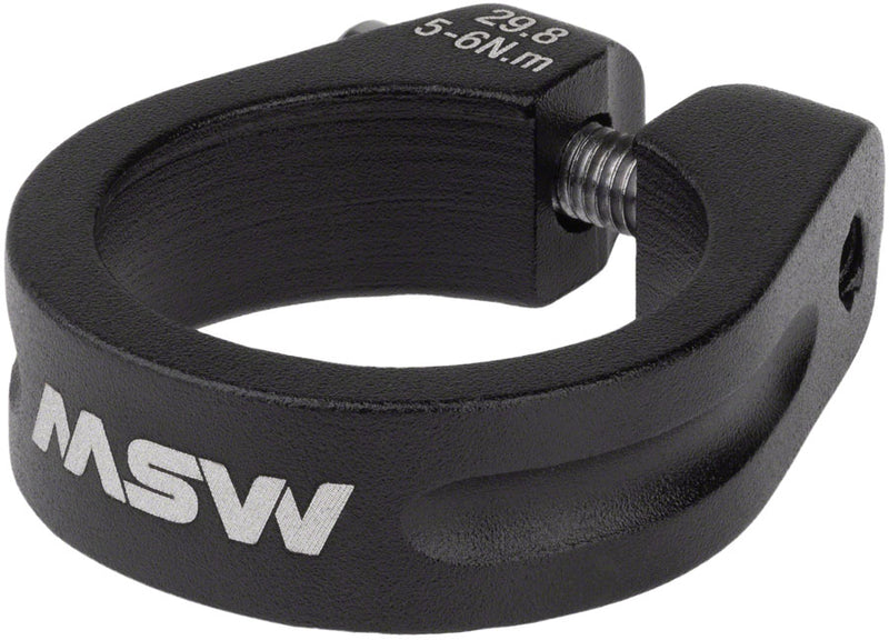 Load image into Gallery viewer, MSW Seatpost Clamp - 29.8mm, Black
