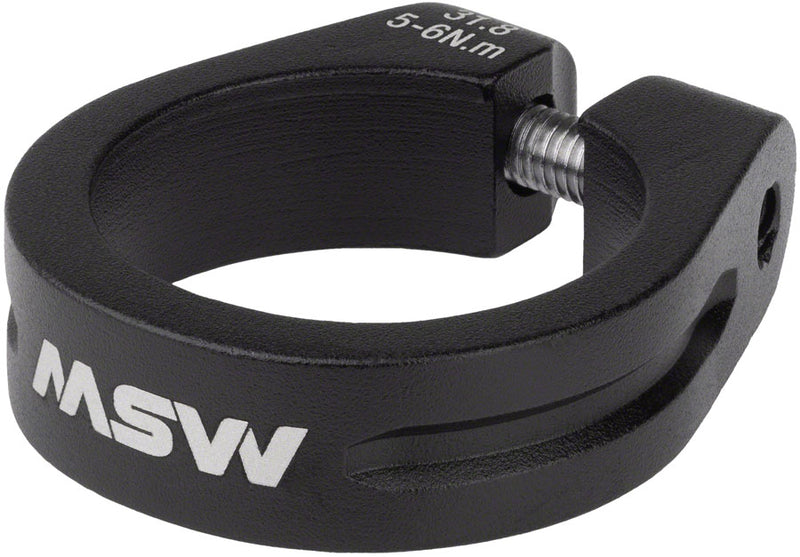 Load image into Gallery viewer, MSW Seatpost Clamp - 31.8mm, Black

