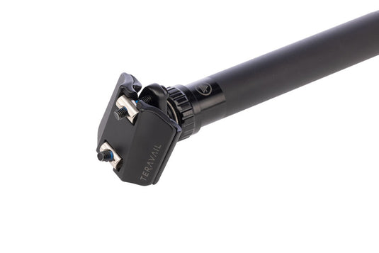 Teravail Telec Dropper Seatpost - 27.2 x 430mm, 125mm Travel, Black, No Remote