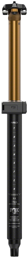 Load image into Gallery viewer, FOX Transfer Neo Factory Series Wireless Dropper Seatpost - 31.6 mm, 125 mm, Internal Routing, Kashima Coat
