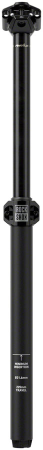 RockShox Reverb AXS Dropper Seatpost - 30.9mm, 150mm, Black, B1