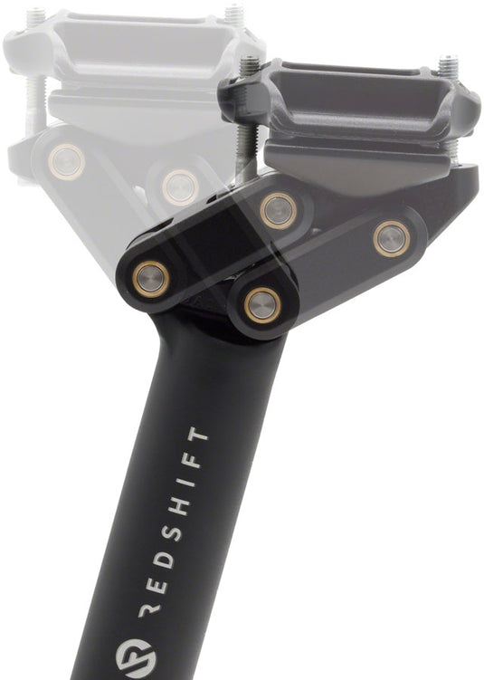 Redshift Dual-Position Seatpost: Aluminum 27.2x350 Black