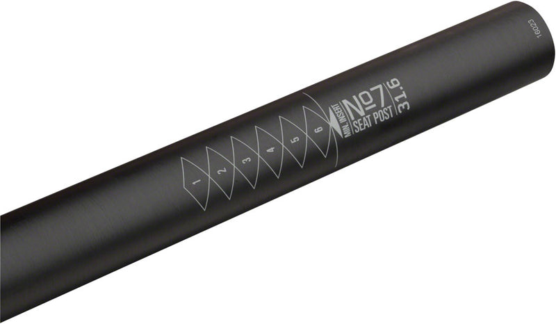Load image into Gallery viewer, WHISKY No.7 Carbon Seatpost - 31.6 x 400mm, 18mm Offset, Matte Carbon
