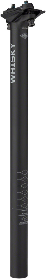 Load image into Gallery viewer, WHISKY No.7 Alloy Seatpost - 27.2 x 400mm, 0mm Offset, Matte Black
