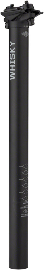 Load image into Gallery viewer, WHISKY No.7 Alloy Seatpost - 30.9 x 400mm, 0mm Offset, Matte Black
