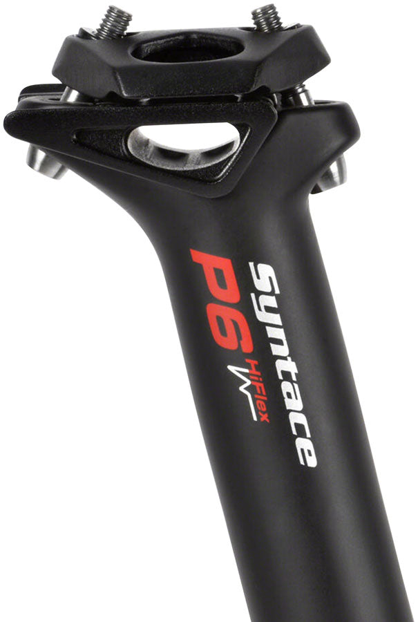 Load image into Gallery viewer, Syntace P6 Carbon HiFlex Seatpost - 30.9 x 400mm, Black, Di2 Compatible
