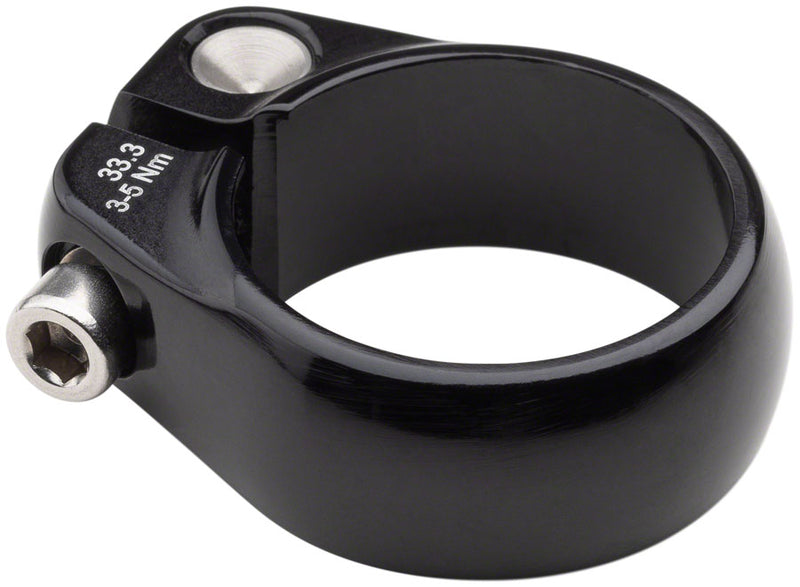 Load image into Gallery viewer, Salsa Lip-Lock Seat Collar 33.3mm Black
