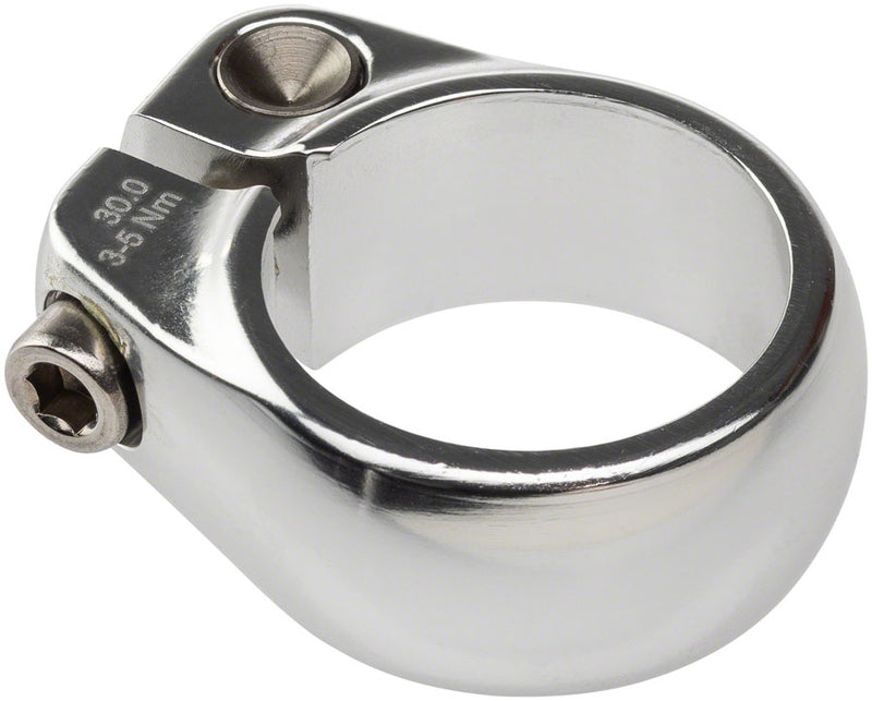 Load image into Gallery viewer, Salsa Lip-Lock Seat Collar 30.0mm Silver
