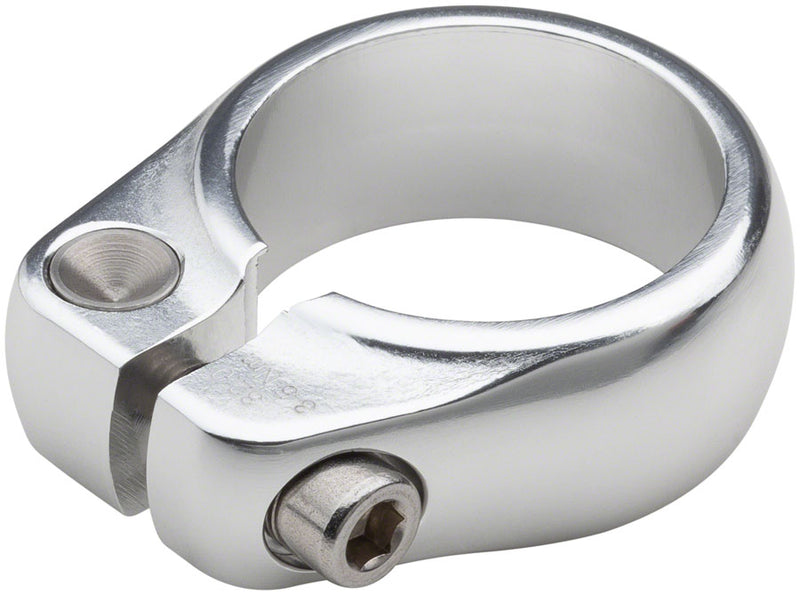 Load image into Gallery viewer, Salsa Lip-Lock Seat Collar 32.0mm Silver
