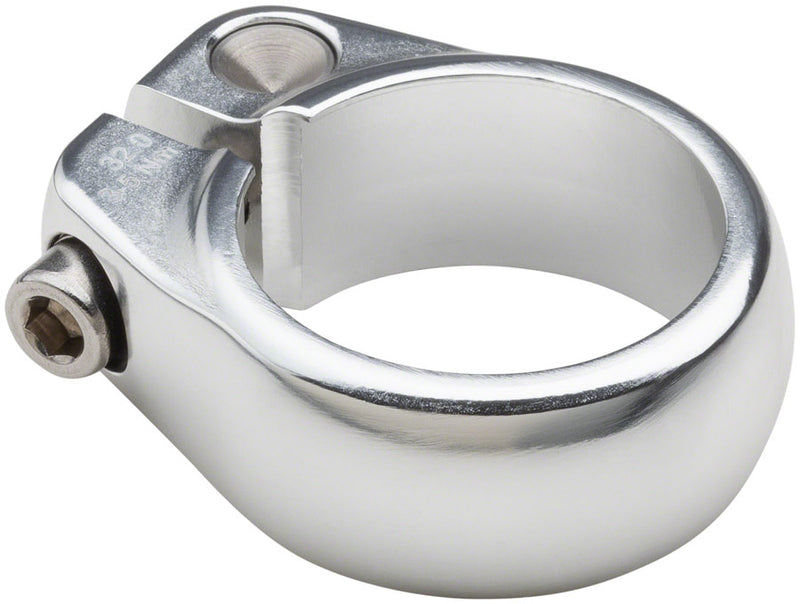 Load image into Gallery viewer, Salsa Lip-Lock Seat Collar 32.0mm Silver
