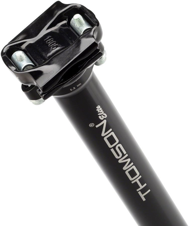 Load image into Gallery viewer, Thomson Elite Seatpost 31.6 x 410mm Standard Rail Clamp Style: Black
