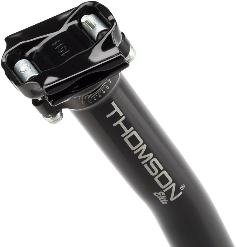 Load image into Gallery viewer, Thomson Elite Setback Seatpost: 30.9 x 410mm Black
