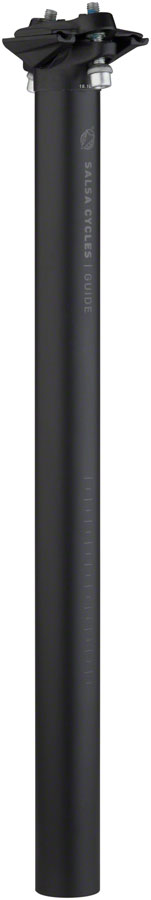 Load image into Gallery viewer, Salsa Guide Seatpost, 31.6 x 400mm, 0mm Offset, Black

