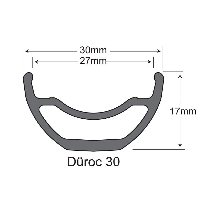 Load image into Gallery viewer, SunRingle Duroc 30 29" Rim, 28h - Black
