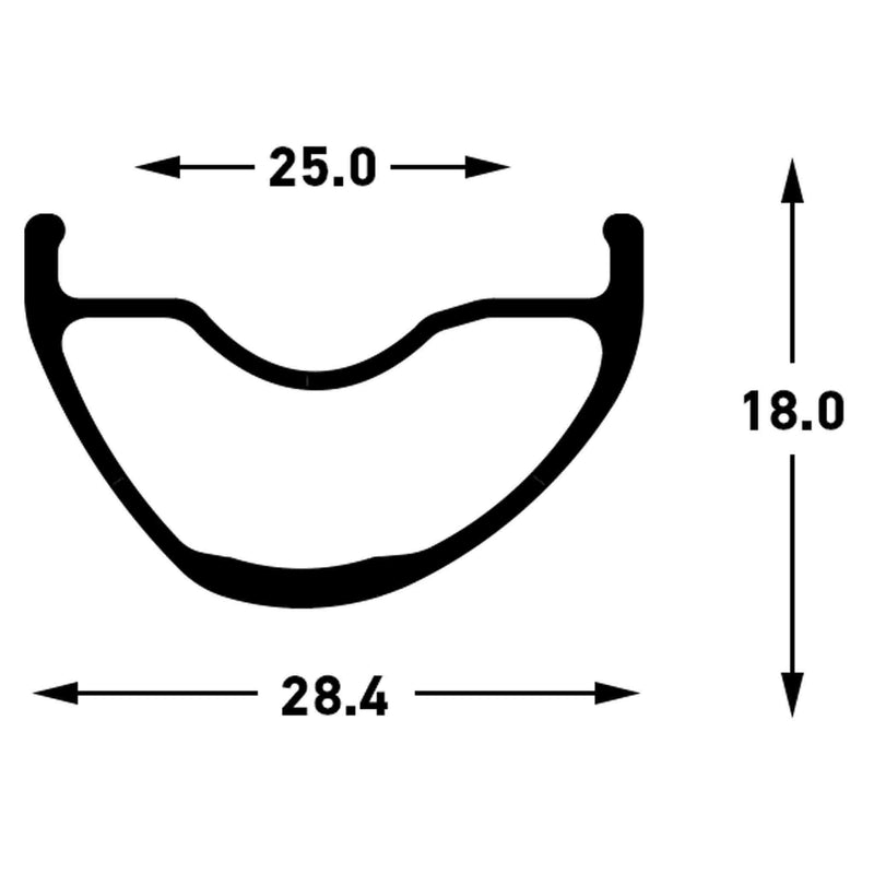 Load image into Gallery viewer, Stans No Tubes Crest MK4 Rim, 29'', Holes: 28, Black
