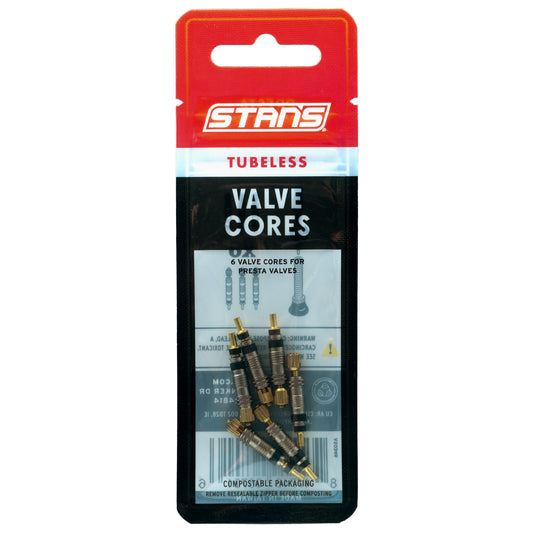 Stan's Valve Core Replacement, Presta, 6/Count