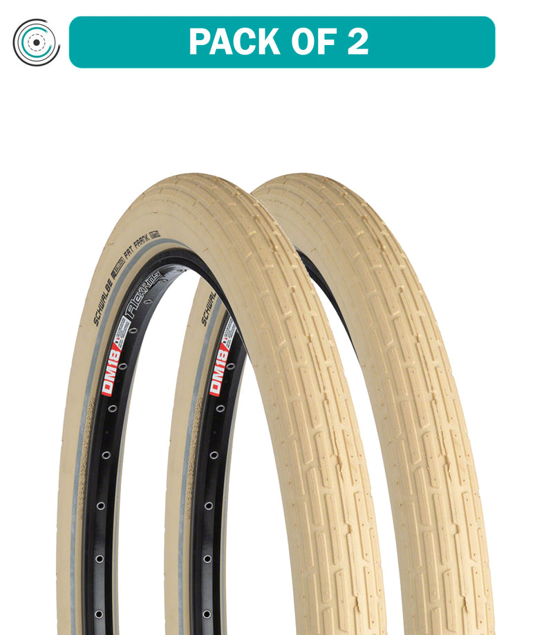 Load image into Gallery viewer, Schwalbe-Fat-Frank-Tire-26-in-2.35-Wire-TR4761PO2-Wire-Bead-Tires
