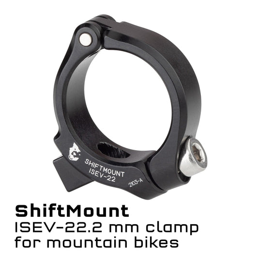 Wolf Tooth ShiftMount Drop Bar Clamp - I-Spec EV, 31.8mm