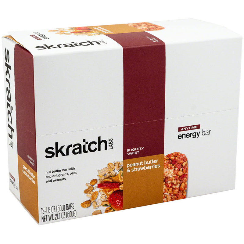 Load image into Gallery viewer, Skratch-Labs-Energy-Bar-Sport-Fuel-Bars-Peanut-Butter-and-Strawberries_EB0489
