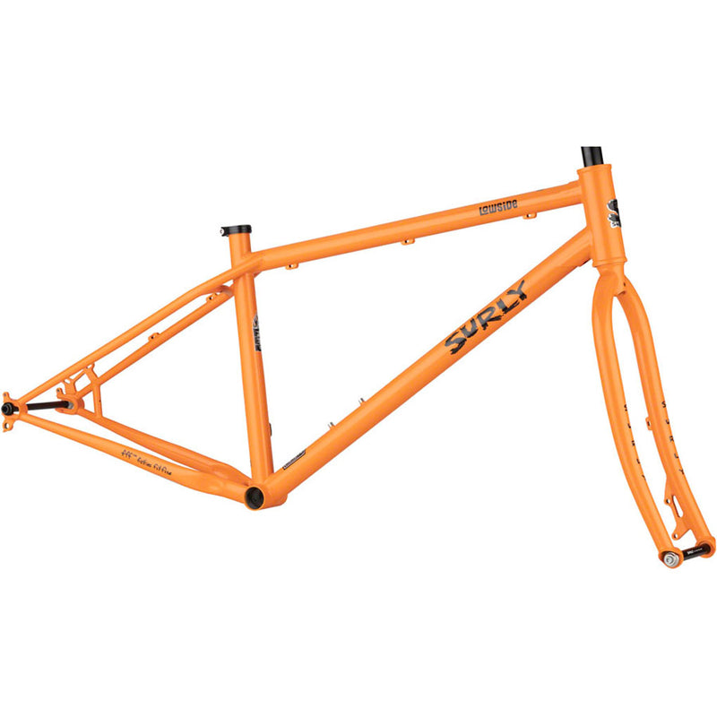 Load image into Gallery viewer, Surly-Lowside-Frameset---Dream-Tangerine-Mountain-Frame-_MTBF0075

