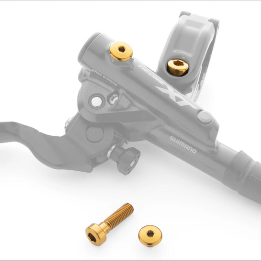 Terske Bolt Kit, Brake Lever, Shimano A, Gold