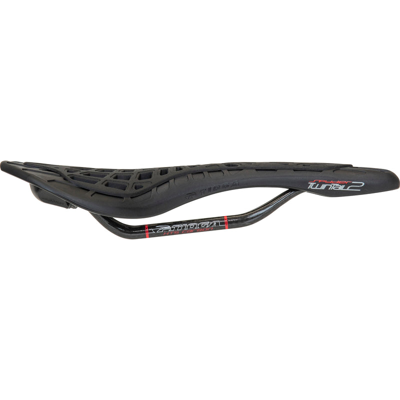 Load image into Gallery viewer, Tioga Spyder TwinTail 2 Saddle, HTS Carbon - NLS
