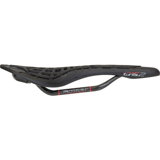 Tioga Spyder TwinTail 2 Saddle, HTS Carbon - NLS