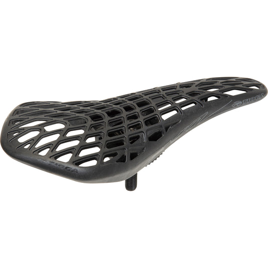 Tioga D-Spyder S-Spec BMX Seat - Black 145mm Width Lightweight Pivotal