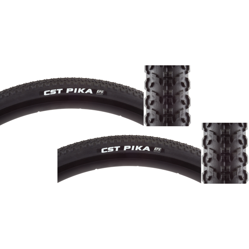 Load image into Gallery viewer, Cst-Premium-Pika-700c-35-Wire-TIRE1591PO2-Wire-Bead-Tires
