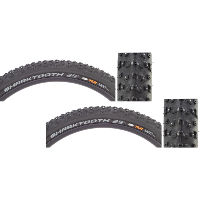 Load image into Gallery viewer, Arisun-Sharktooth-29-in-2.8-Folding-TIRE1718PO2-Wire-Bead-Tires
