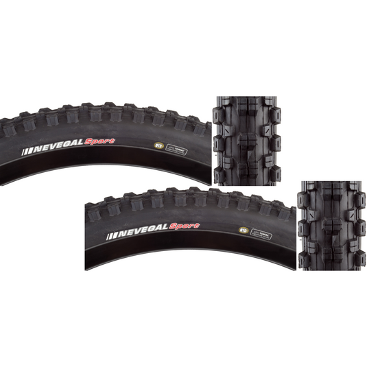 Kenda-Nevegal-Sport-26-in-2.35-Wire-TIRE1804PO2-Wire-Bead-Tires