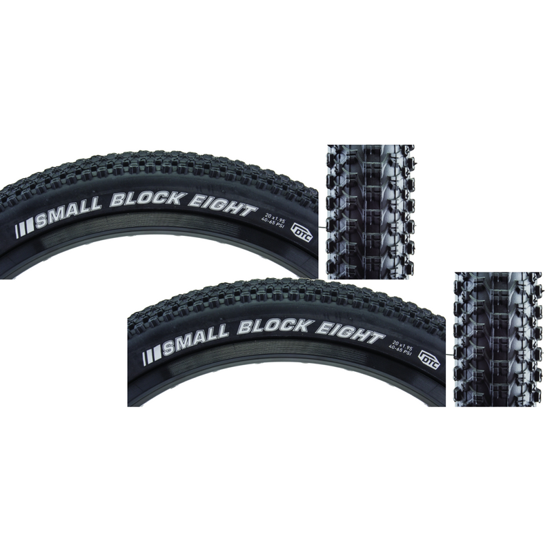 Load image into Gallery viewer, Kenda-Small-Block-8-Sport-20-in-1.95-Wire-TIRE1851PO2-Wire-Bead-Tires
