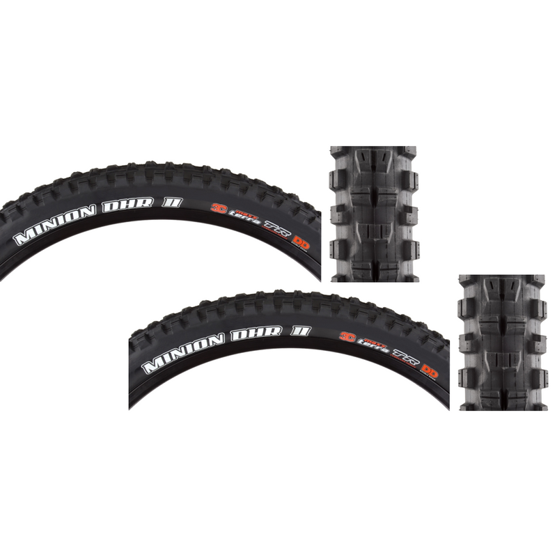 Load image into Gallery viewer, Maxxis-Minion-DHR-II-TERRA-EXO-TR-26-in-2.3-Folding-TIRE2669PO2-Folding-Tires
