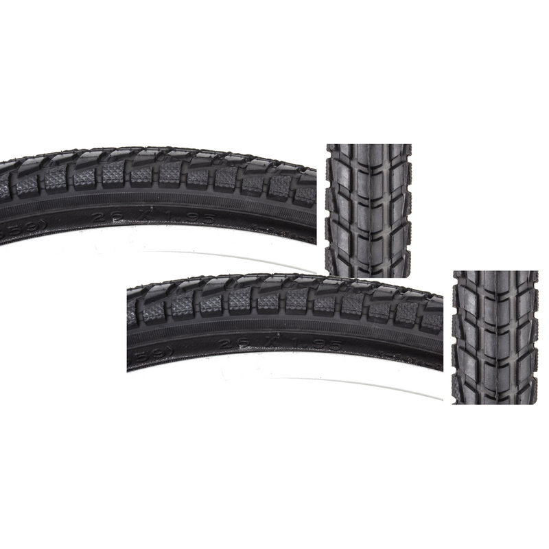 Load image into Gallery viewer, Sunlite-Komfort-26-in-1.95-Wire-TIRE2674PO2-Wire-Bead-Tires
