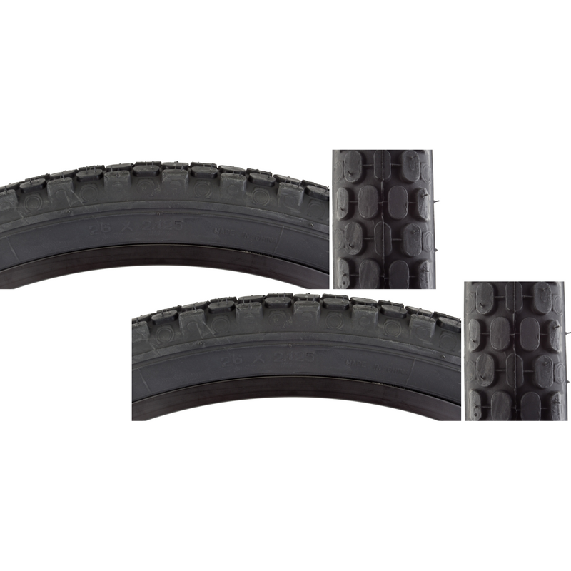 Load image into Gallery viewer, Sunlite-Cruiser-CST693-26-in-2.125-Wire-TIRE2724PO2-Wire-Bead-Tires
