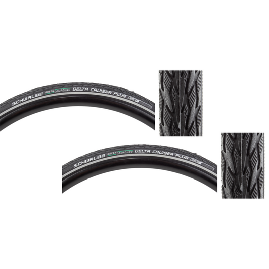 Schwalbe-Delta-Cruiser-Active-Twin-PG-700c-28-Wire-TIRE4702PO2-Wire-Bead-Tires