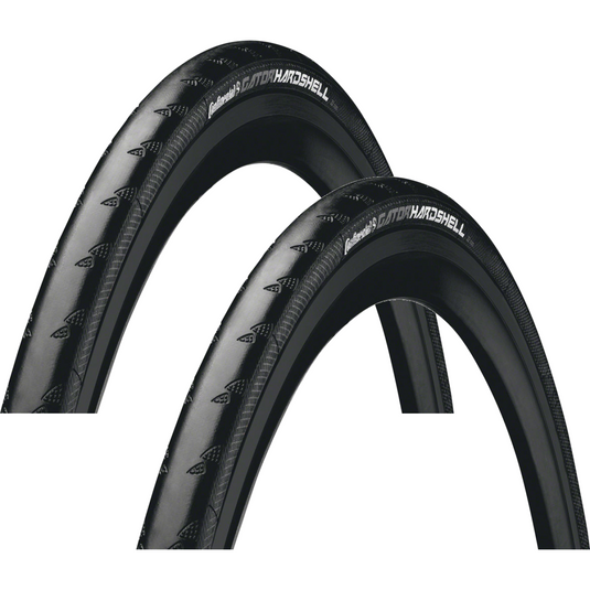 Pack of 2 Continental Gator Hardshell Black Edition Tire 700 x 23 Black C1414123