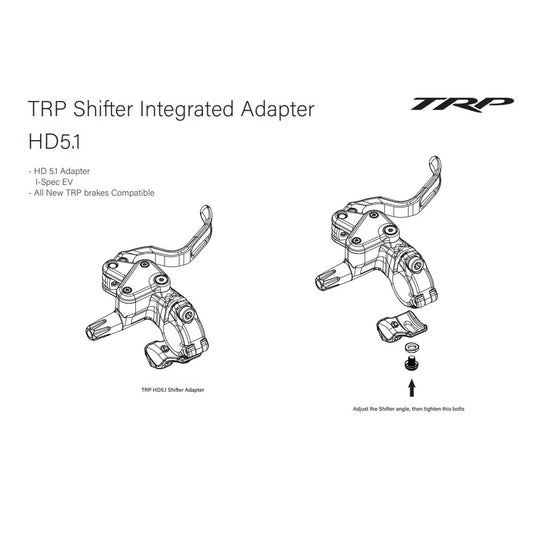 TRP Shifter Adapter Kit (HD 5.1) - I-Spec-Left