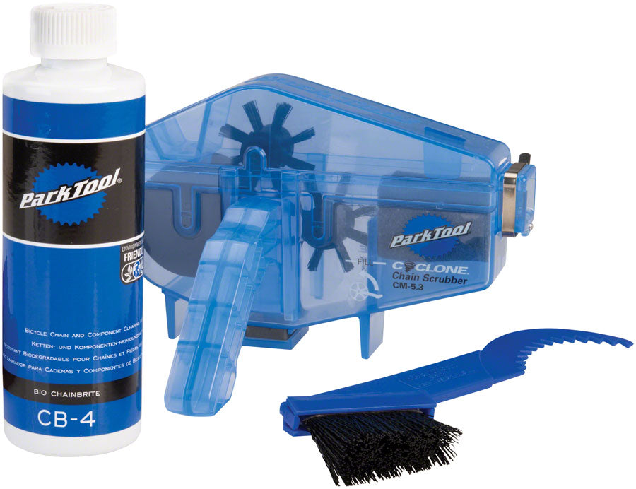 Park Tool CG-2.4 Chain Gang Cleaning Kit With Tool Degreaser And Brush