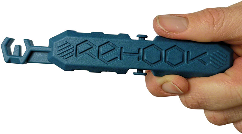 Load image into Gallery viewer, Rehook Chain Tool - Blue Lightweight &amp; Attachable, High Grip Adjustable Strap
