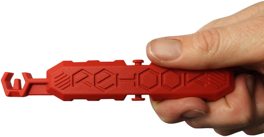 Rehook Chain Tool - Red Lightweight & Attachable, High Grip Adjustable Strap