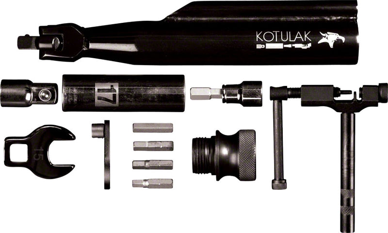 Load image into Gallery viewer, Animal Kotulak Multi Tool Black with 12 BMX Specific Tools Including 17mm Socket
