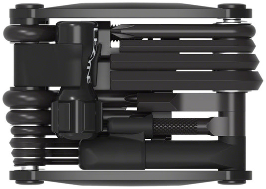 Lezyne Rap Ii - 20 Tubeless Multi Tool - 20 Tools, With Chain Tool, Tubeless Plug Kit, Co2 Inflator, Black